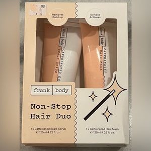 Frank Body Non-Stop Hair Duo Caffeinated Scalp Scrub & Hair Mask
